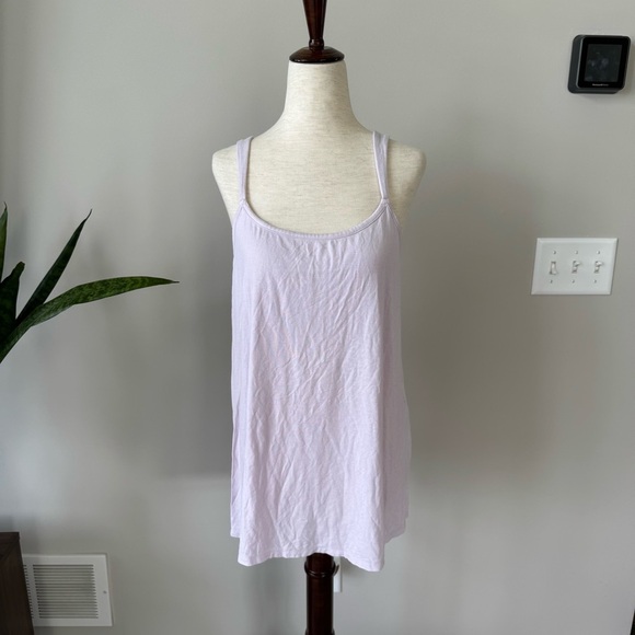 Soma Adjustable Strap Light Lilac Purple Tank Top - Picture 2 of 9